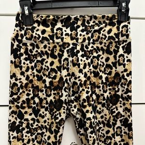 cheetah print biker shorts